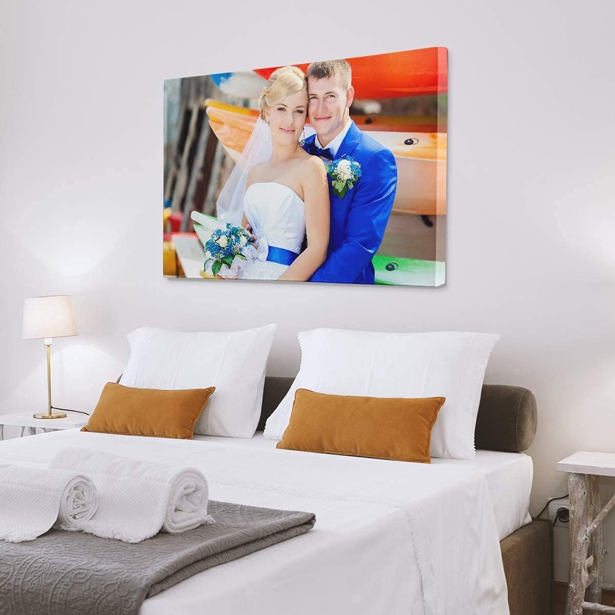 Your Image Canvas Art Print - Custom Photo to Canvas Wall Art | Framed Personalized Decor (30"W x 40"H x 0.75"D)