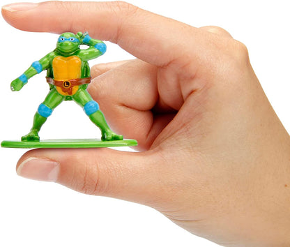 Teenage Mutant Ninja Turtles Turtle Lair Nano Scene - 1.65" Die-Cast Collectible Figures for Kids & Adults