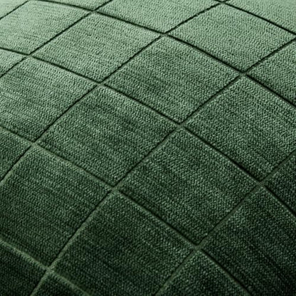 MIULEE Christmas Moss Green Plaid Decorative Lumbar Pillow Covers 20x12 Set of 2