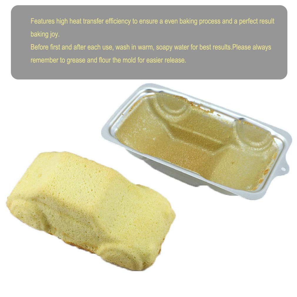 Aluminum Cake Mold 3D Car Shape Baking Pan DIY Birthday Cake Mould Kitchen Supplies