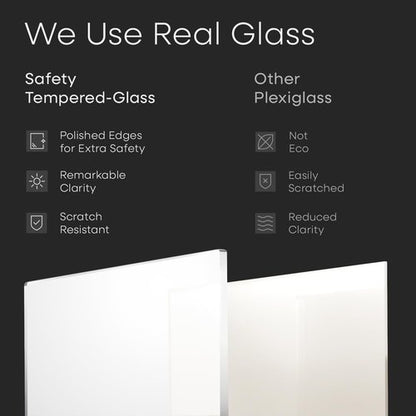 Homeforia 16 x 24 Picture Frame Black, High End Metal 24x16 Poster Frame, 16 x 24 Black Frames Matted to 12 by 18 inch Print, 24by16 Thin Frame with Mat 12x18 Photo, Tempered Glass, Wall Kit, Set of 1