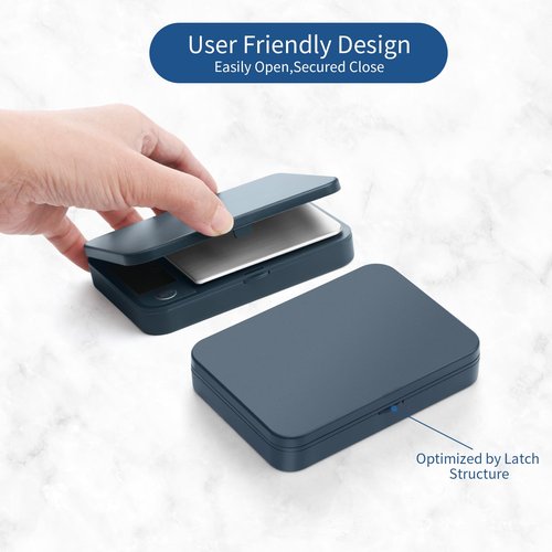 Vitafit 500g Digital Pocket Scale,High Accuracy Assured by Scale Professional Factory Since 2001, Gram Scale 0.01g for Multifunction: Lab,Food, Kitchen,Coffee,Jewelry; Blue