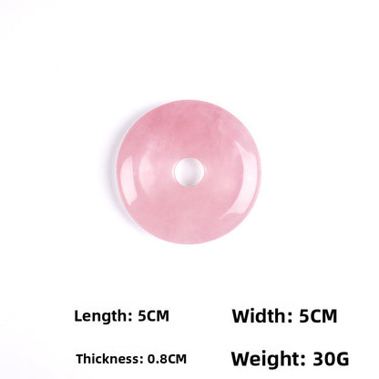Rose Quartz Jade Facial Body Massage Scraping Stones