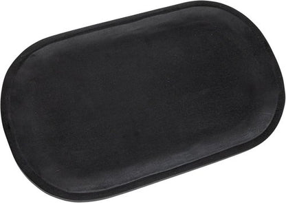 Bloomingville Wide Mango Wood Serving Board - Elegant Black Design for Entertaining