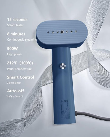 G6 Pro Handheld Steamer for Clothes - Lightweight & Compact Design | Global Voltage Adaptation (100-240V)