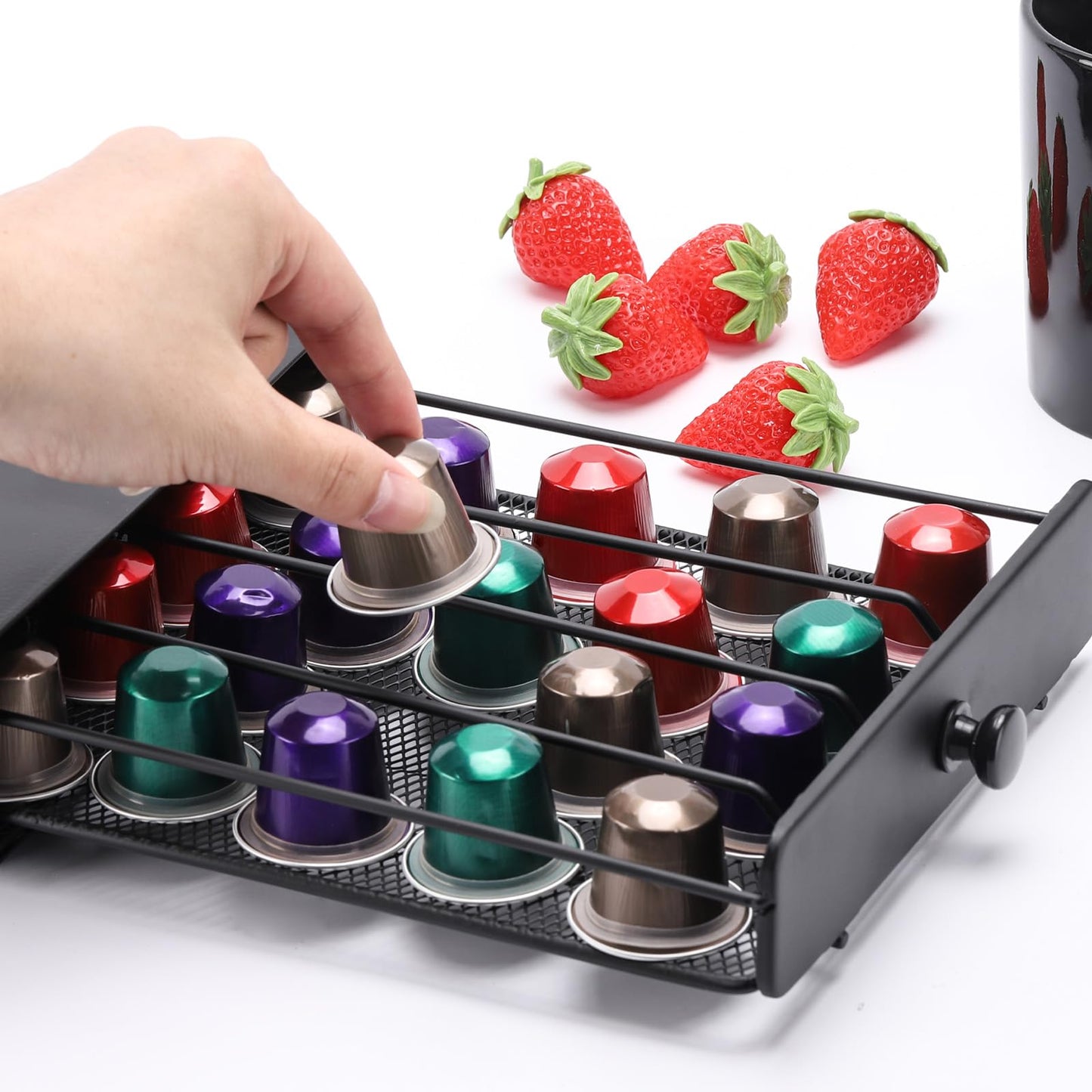 Coffee Pod Storage Drawer Holder, 40 Capsule Capacity - Only For OriginalLine