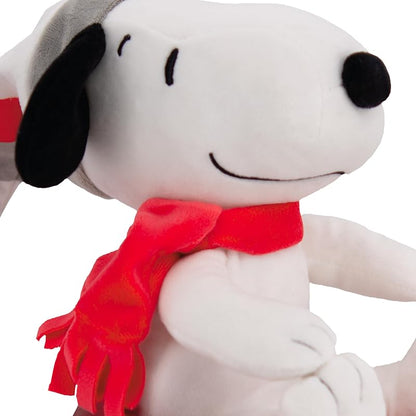 Hallmark Peanuts Tree Topper – 9.75" Plush Snoopy in Dog Dish, Themed Variation