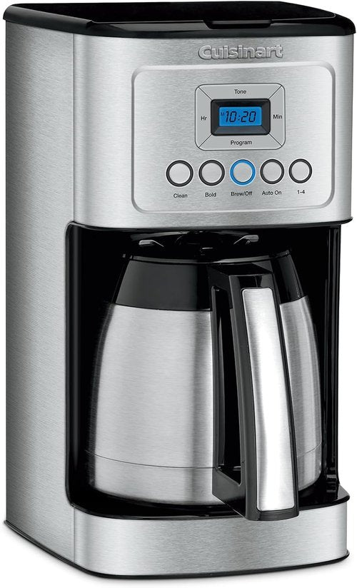 Cuisinart 12-Cup Coffee Maker - Programmable Thermal Carafe with Brew Strength Control | Stainless Steel DCC-3400NAS
