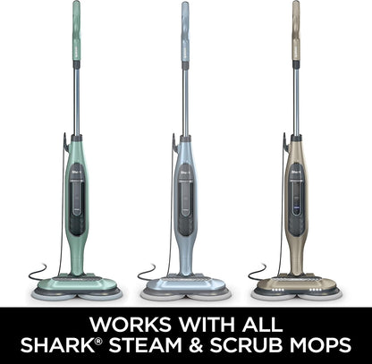 Shark Steam & Scrub Washable Pads - Powerful Cleaning for All Sealed Hard Floors | Grey, Compatible with S8001, S8201, S7201 & S7001
