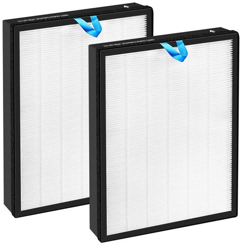 Vital 200S Replacement Filter for LEVOIT Vital 200S Air Purifier, 3-in-1 True and Efficiency Activated Carbon Filter, Part# Vital 200S-RF,2 Pack,White
