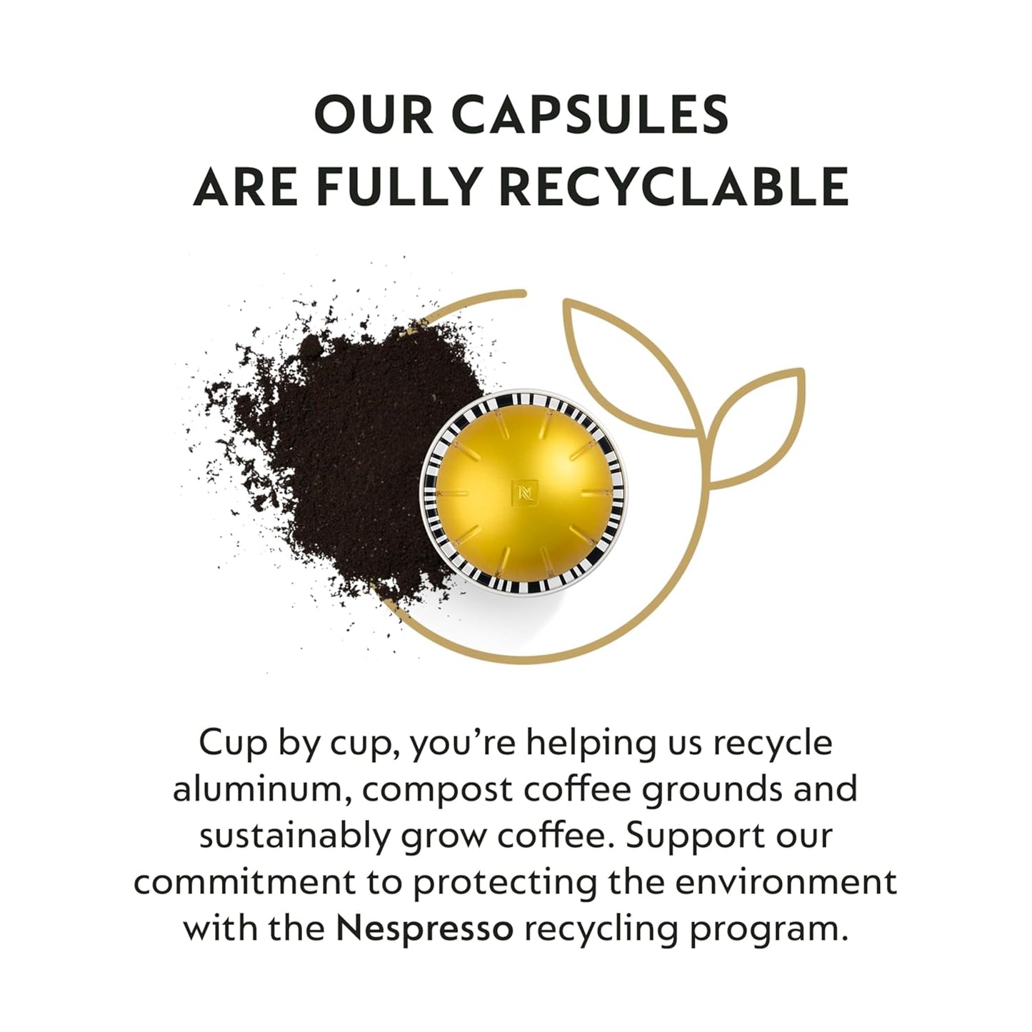 Nespresso Vertuo Solelio Coffee Capsules - Mild Roast 30-Count Pods for 7.8 oz Brews