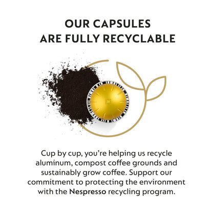 Nespresso Capsules Vertuo,Solelio,Mild Roast Coffee,30-Count Coffee Pods,Brews 7.8 oz.,(Pack of 2)