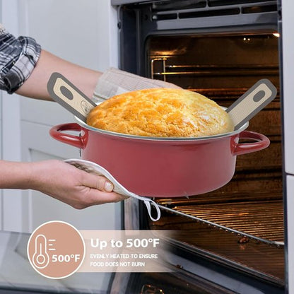 Koolstuffs Silicone Bread Sling - Nonstick & Reusable Baking Mats | 2 PCS for Easy Dutch Oven Use