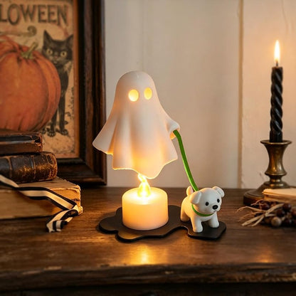 Halloween Ghost Walking Dog LED Light - Cute Funny Night Light (Style 3)