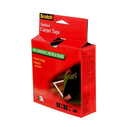 3M Scotch Double-Sided Carpet Tape 1.3 in x 40 ft – Heavy Duty Indoor/Outdoor Rug Gripper for Hardwood, Vinyl, Tile & Concrete Floors – Non-Slip Adhesive for Area Rugs and Mats