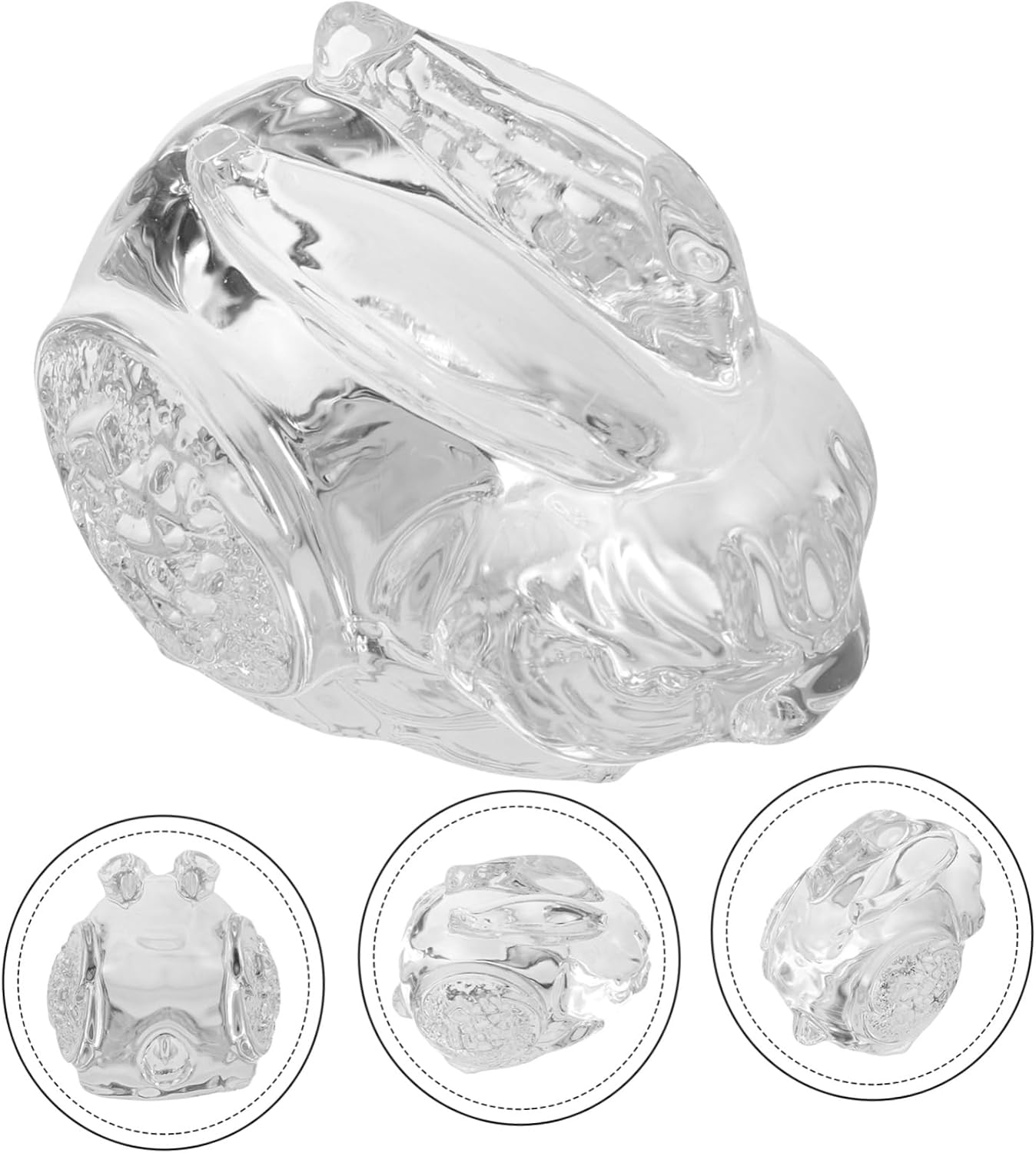 Regine Switzerland Rabbit Figurine - Cute Bunny Desktop Decoration for Home & Easter Display