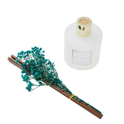 COCORRÍNA Reed Diffuser - Ocean Breeze Scented Diffuser with 8 Sticks Home Fragrance Reed Diffuser for Bathroom Shelf Decor