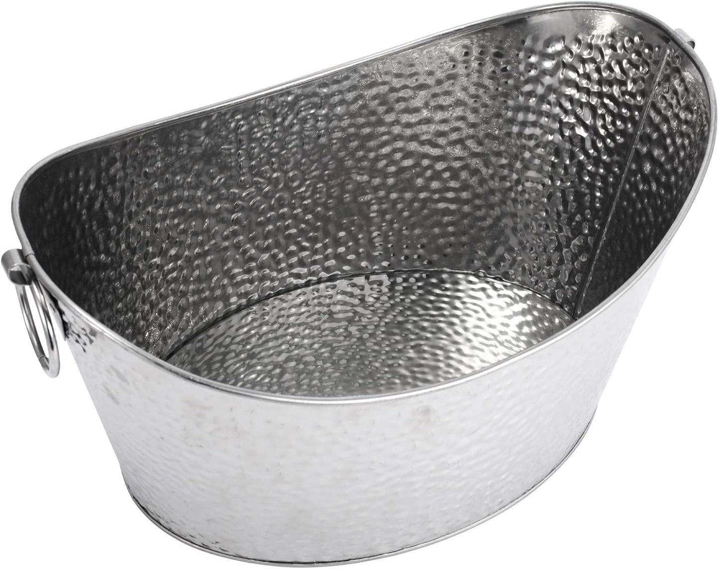 Stainless Steel Beverage Tubs Large Ice Bucket Drink Buckets for Parties Weddings 12L