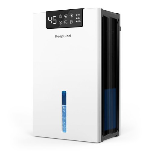 Dehumidifiers for Home, Humidity Display Dehumidifier, White