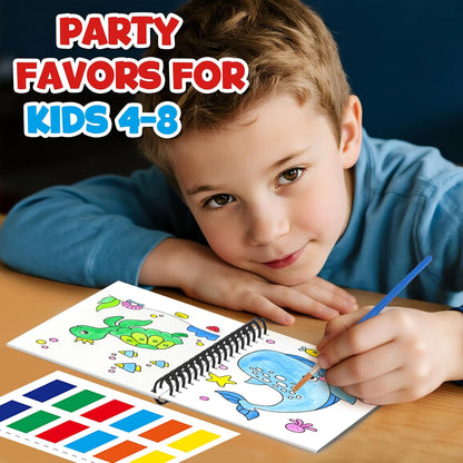 ZMLM Mini Water Coloring Books - Fun Party Favors for Kids Ages 4-8 | Bulk Goodie Bag Stuffers