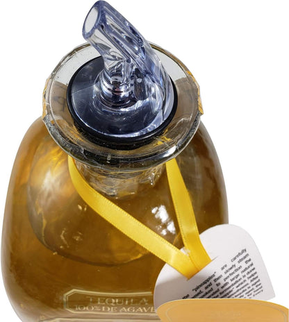 Speed Pourer - Patron Pour Spout - Made 100% In The USA. Free Flow Bar Spouts That Don't Leak - No Cracks, Just A Smooth Cocktail Pour Every Time. (Clear)