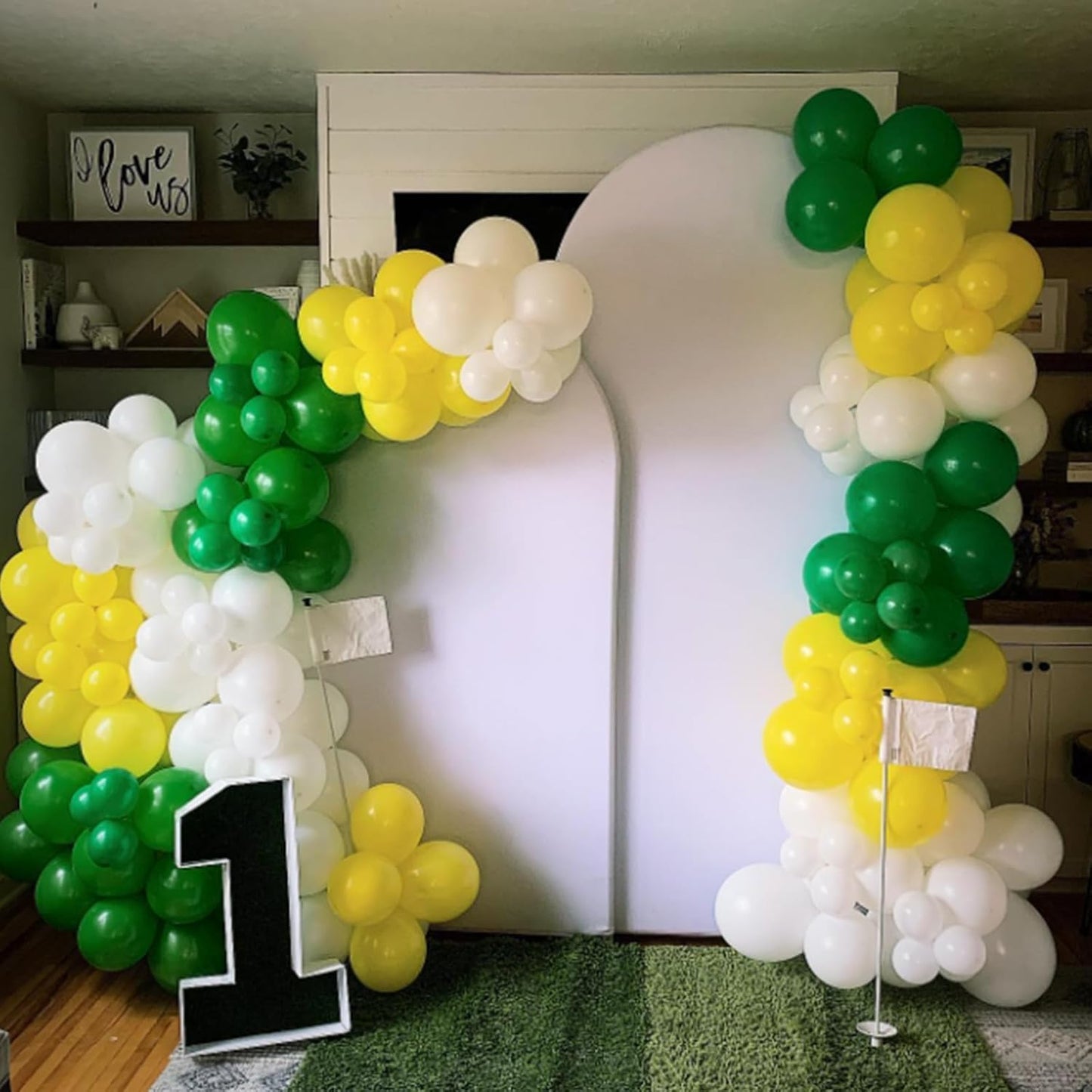 Awenztech Green Balloons - 12-Inch Latex Party Balloons | 50-Pack for Birthday & Baby Shower Decor