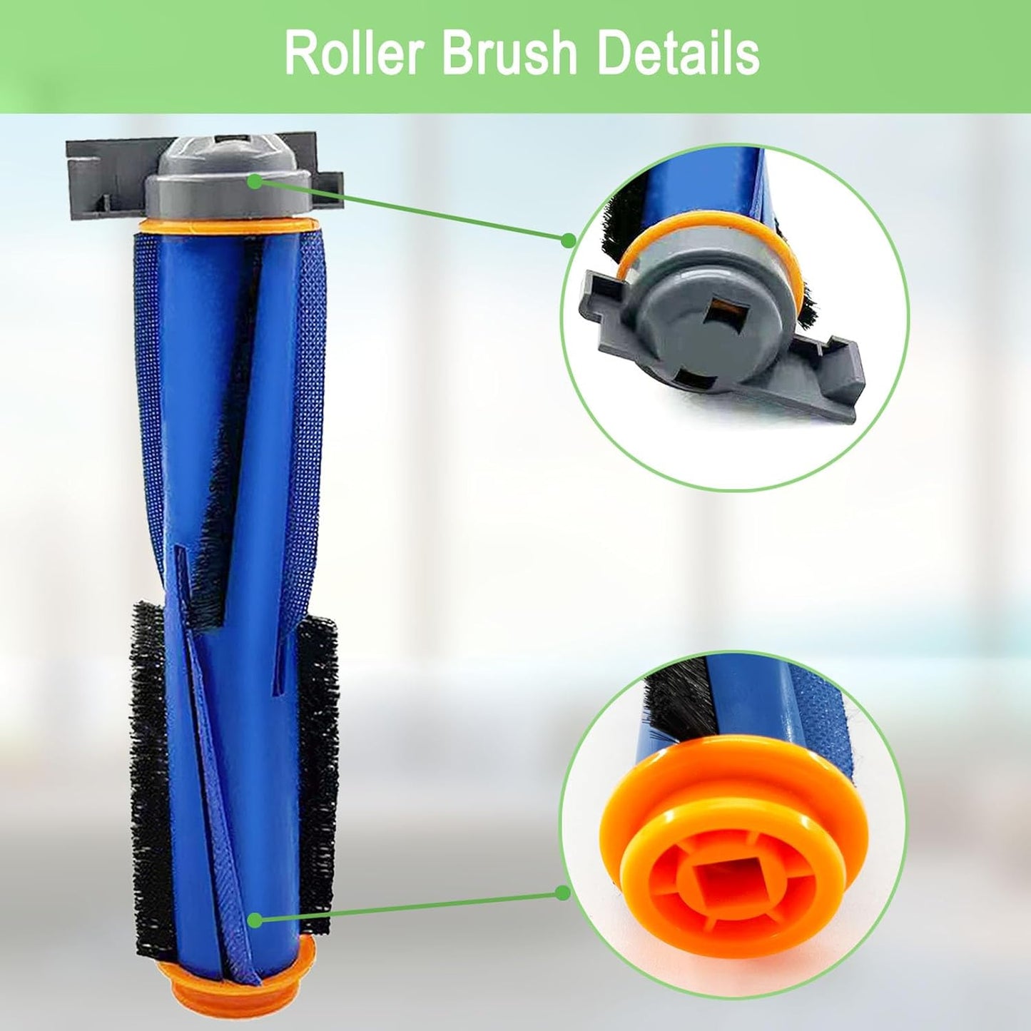 Shark AI Robot Vacuum Replacement Parts - Main Brush, Filter, Side Brush & More | Compatible with AV2501S, AV2511AE, AV2610WA, RV2502AE, RV2400WD