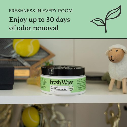 Fresh Wave Odor Removing Gel - Natural Plant-Based Odor Absorbers | 7 oz. Pack of 3 for Home Use