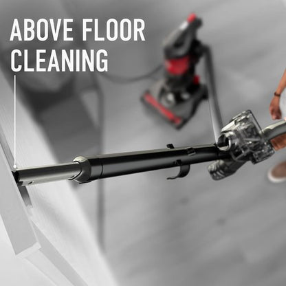 Hoover Rewind Pet Upright Vacuum Cleaner - Bagless Design for Carpet & Hard Floors | Automatic Cord Rewind, Gray