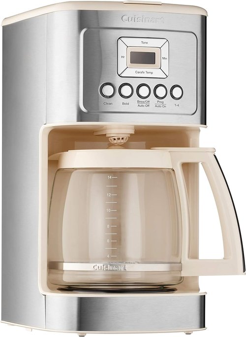 Cuisinart Coffee Maker - 14-Cup Fully Automatic with Brew Strength Control & 1-4 Cup Setting | Stainless Steel DCC-3200CRM