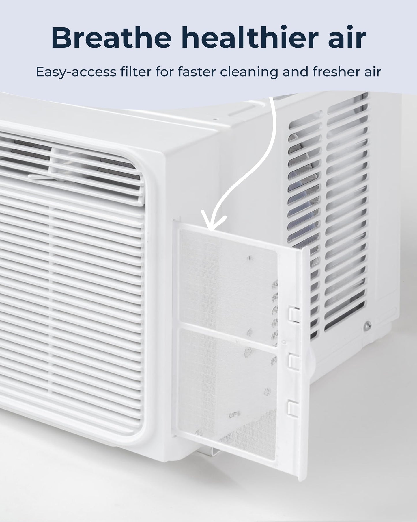 Windmill Window Air Conditioner - Quiet & Smart, Easy Install, Voice-Enabled, Remote & App Control AC Unit - 5,000 BTU Lite