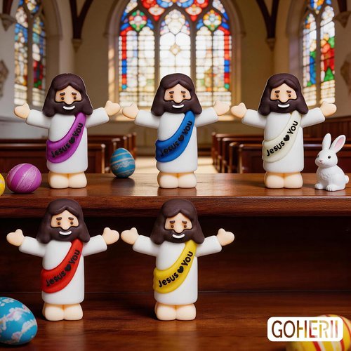 Little Jesus Figures - 30PCS Religious Mini Figurines | Perfect Easter Egg Fillers & Party Favors