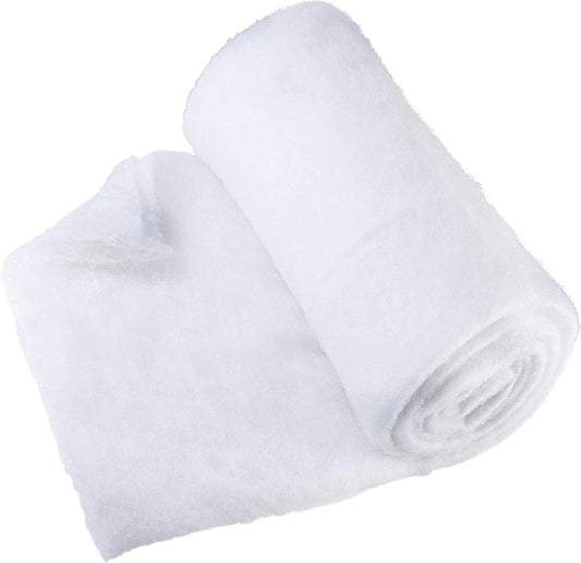 PREXTEX Artificial Snow Roll - Large Fluffy Blanket for Christmas Displays | 94"x31" Winter Wonderland Décor