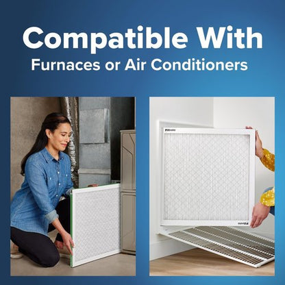 Filtrete AC Furnace Air Filter - MERV 8, MPR 700 | 24x36x1 Inch, 4-Pack for Optimal Airflow