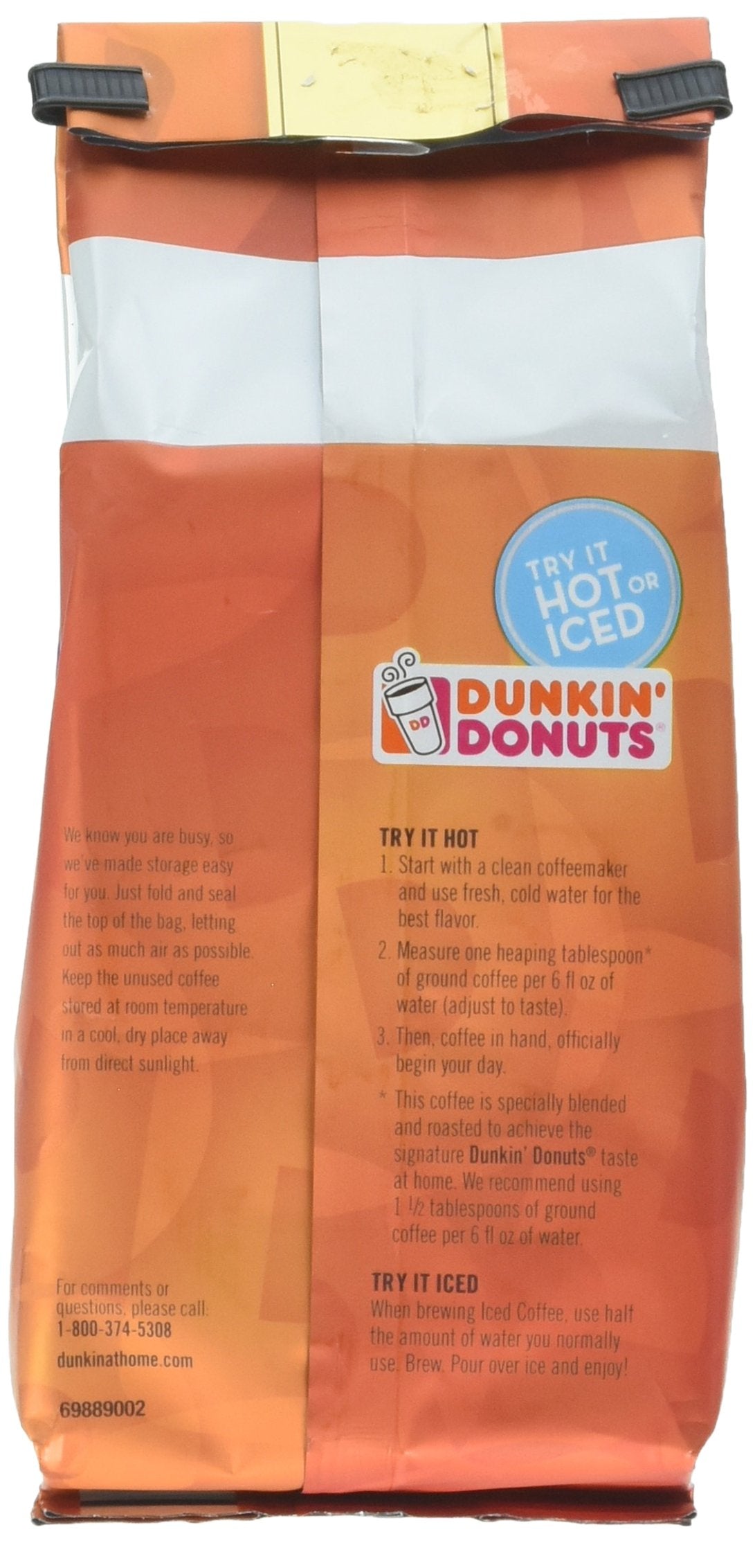 Dunkin' Donuts Bakery Series Ground Coffee, Blueberry Muffin, 11 oz