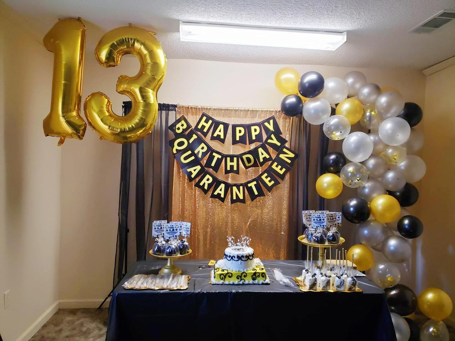 Number 6 Balloon 40 Inch - Gold Birthday Decorations for Men & Women | Perfect for 6th Birthday Parties