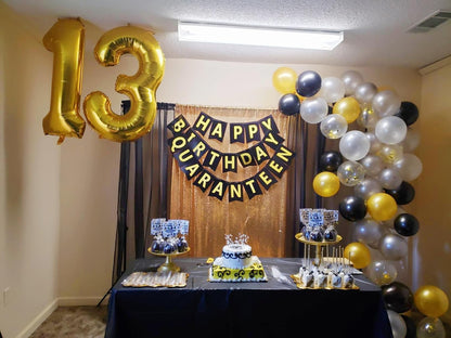 Number 6 Balloon 40 Inch - Gold Birthday Decorations for Men & Women | Perfect for 6th Birthday Parties
