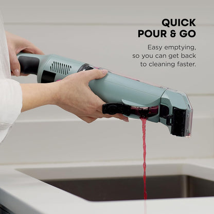 Shark StainForce Cordless Portable Spot & Odor Remover System - Dual-Formula Refill 2-Pack, 2x 16.9oz for Carpets & Rugs