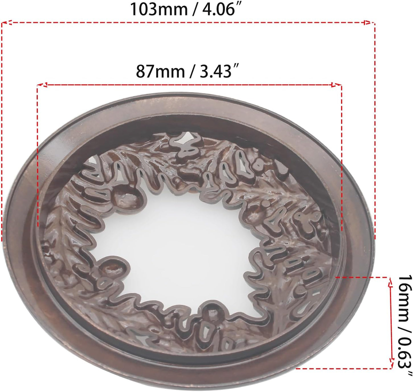 Skiennix Lid Jar Candle Topper - Metal Cover for Even Burning | Perfect Gift for Candle Lovers (1 Piece)
