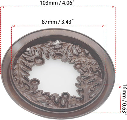 Skiennix Lid Jar Candle Topper - Metal Cover for Even Burning | Perfect Gift for Candle Lovers (1 Piece)