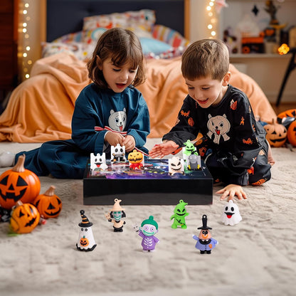 Nightmare Before Christmas Advent Calendar 2025 - 24-Day Halloween Countdown with Classic Doll Collectibles & Ornaments