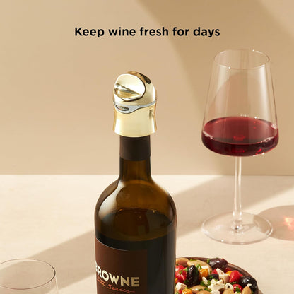 Rabbit Champagne and Wine Sealer, Champagne Preserver, Air-Tight Seal