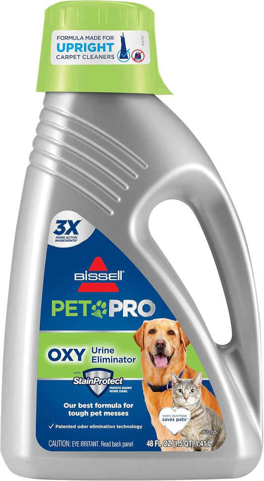Bissell Pro Pet Urine Eliminator Deep Cleaner Formula - Powerful Stain Removal | 32 Oz