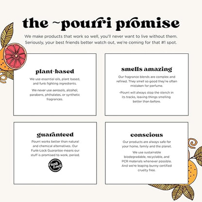 Poo-Pourri Toilet Spray Variety Pack - Spring Scents in 2 Oz | Maple Pumpkin & Balsam