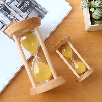 3/3/5 Minutes Hourglass - Red 1 Minute Desktop Sand Timer for Gift, Mini Sandglass