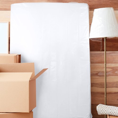 Utopia Home Queen Size Mattress Bag for Moving, 4 Mil Heavy Duty Plastic Storage Bag, Mattress Encasement Cover Fits Mattresses up to 14 Inches