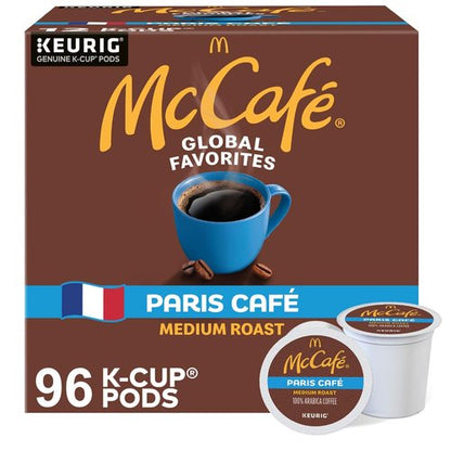McCafe Single Serve Coffee K-Cup Pods - Medium Roast, 96 Count (4 Packs of 24)