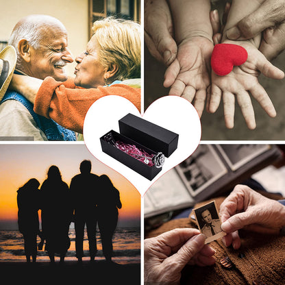 Rose Flower Keepsake Urn for Ashes Sympathy Gift Small Stainless Steel Urn Mini Cremation Urn Keepsake Rose for Sharing Human Ashes-Silver