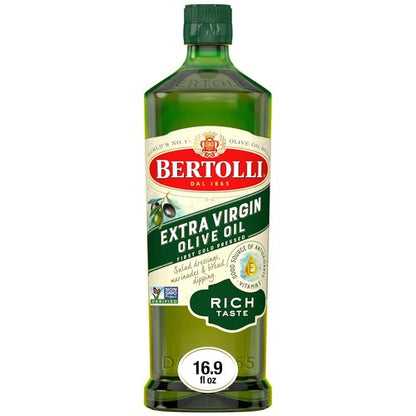 Bertolli Extra Virgin Olive Oil - Premium Quality, 17 oz | Ideal for Cooking and Dressings