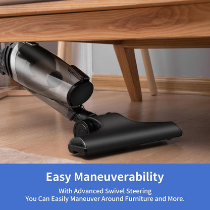 Skiennix Corded Stick Vacuum Cleaner - 20Kpa Powerful Suction | 16Ft Cord, 2-in-1 Lightweight Design for Pet Hair and Hardwood Floors